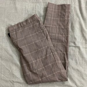 2/$8 👔 H&M Skinny Fit Brown Dress Pants
